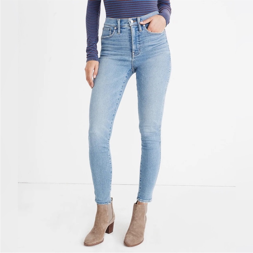 Madewell High Rise Skinny Jeans